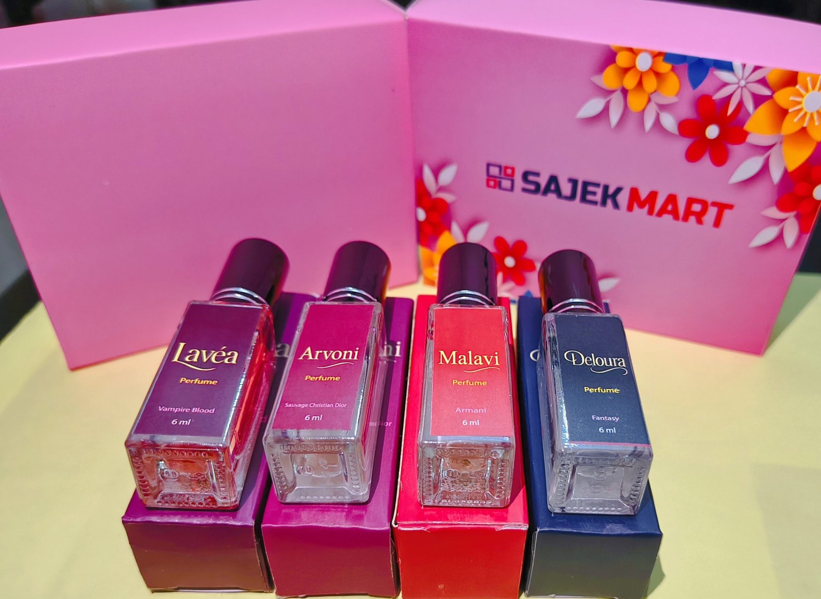 Pocket Perfume for Men (4x6ml) – Long-Lasting Inspired Combo: Arvoni, Malavi, Lavea, Deloura - Image 5